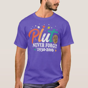 Camiseta Pluto Never Forget Funny Space Science Astronomy S