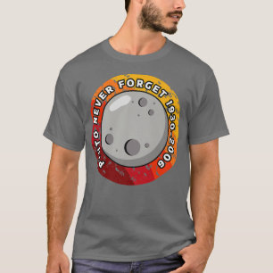 Camiseta Pluto nunca olvida 1930-2006