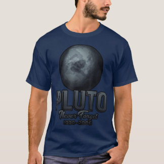 Camiseta Pluto nunca olvida 1930-2006
