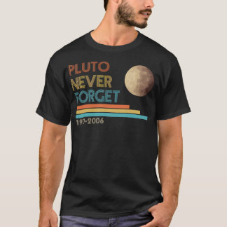 Camiseta Pluto nunca olvida 1930-2006