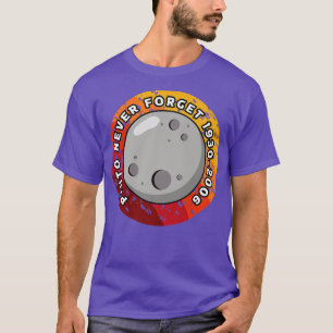 Camiseta Pluto nunca olvida 1930-2006