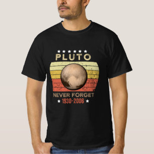 Camiseta Pluto nunca olvida 1930-2006
