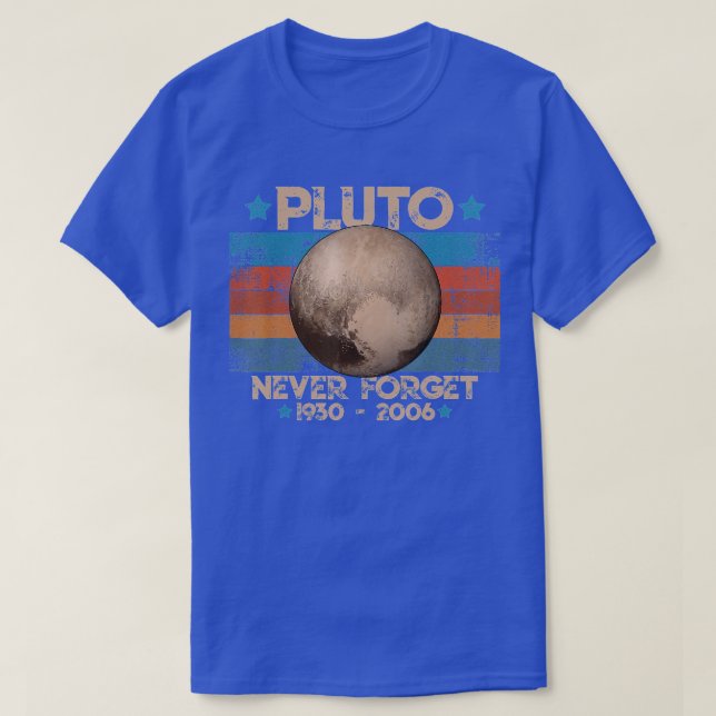 Camiseta Pluto nunca olvida 1930 20062 (Diseño del anverso)