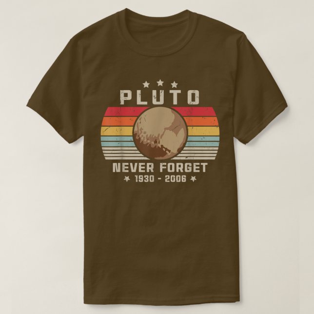 Camiseta PLUTO Nunca Olvidó 19302006 2636 (Diseño del anverso)