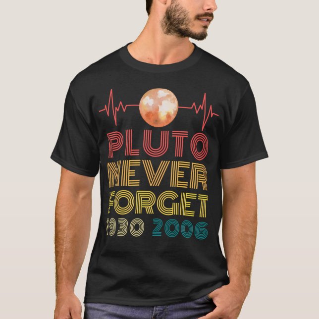 Camiseta Pluto Nunca Olvidó La Vía Láctea 1930 2006 (Anverso)