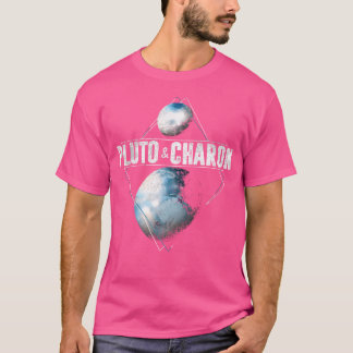 Camiseta Pluto Planet Charon Moon Sistema Solar Astronomía