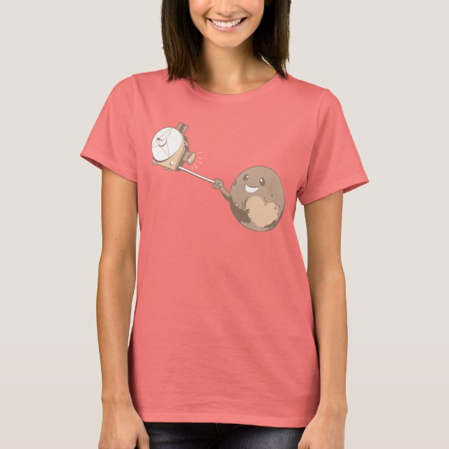 Camiseta Pluto Selfie (Anverso)