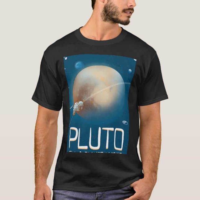 Camiseta Pluto, Sigues Siendo Un Planeta En Mi Corazón (Anverso)