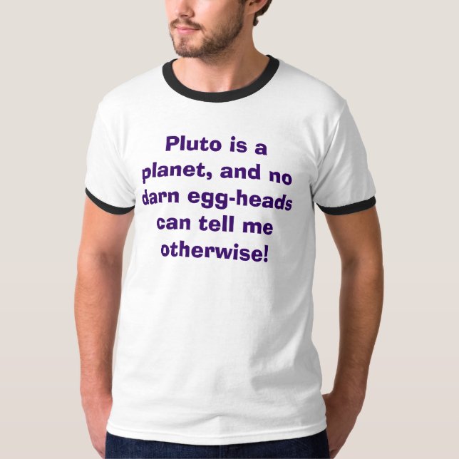 Camiseta Plutón (Anverso)