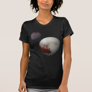 Camiseta Plutón & Caronte 9º o Planeta Enano Sistema Solar