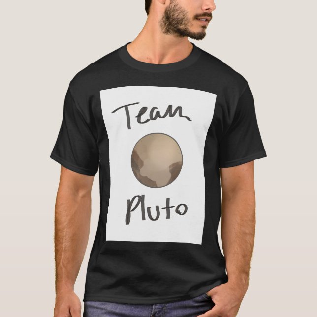Camiseta Plutón de equipo (Anverso)