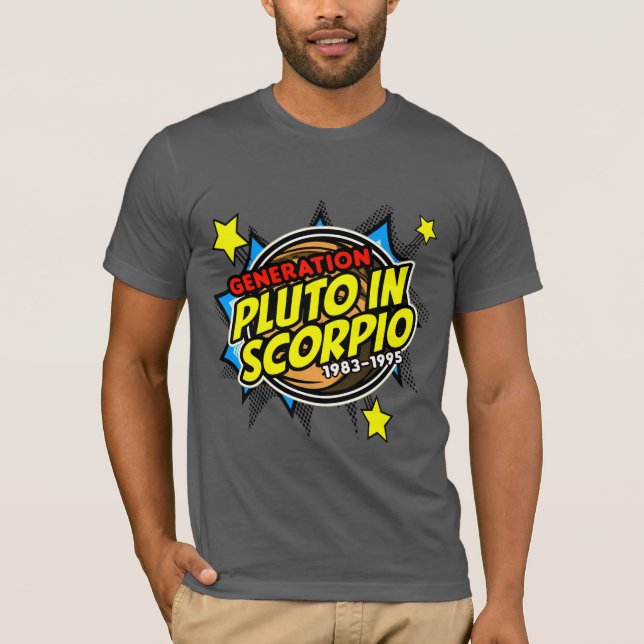 Camiseta Plutón en Escorpio (Anverso)