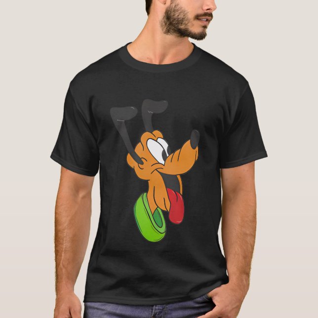 Camiseta Plutón - Fondo verde (Anverso)