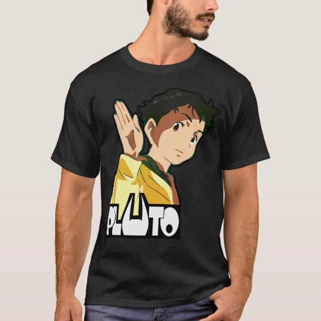 Camiseta Plutón Manga (Anverso)