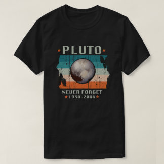 Camiseta Plutón Nunca Olvides 1930-2006