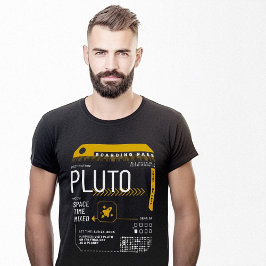 Camiseta Plutón Planeta Tiempo de Viaje