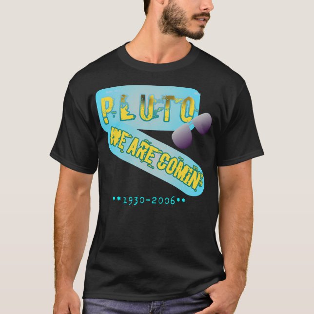 Camiseta Plutón que vamos (Anverso)