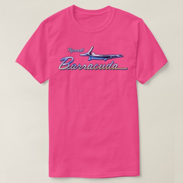 Camiseta Plymoth Barracuda (Diseño del anverso)