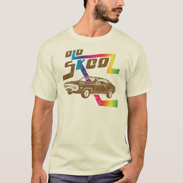 Camiseta Plymouth 1971 Hemi GTX (Anverso)