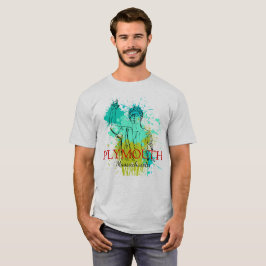 Camiseta Plymouth Forefathers Splatter Tee