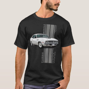 Camiseta Plymouth Hemi Cuda Clásico Músculo Americano de Vi