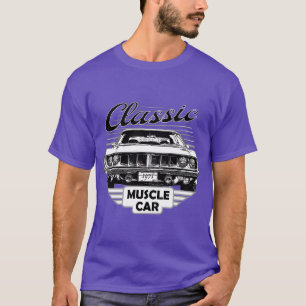 Camiseta Plymouth Hemi Cuda Muscle Car Americano vintage añ