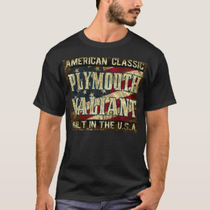 Camiseta Plymouth valeroso - coche clásico construido en
