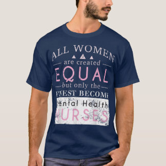 Camiseta Pmhnp Enfermeras Psiquiátricas De Salud Mental Son