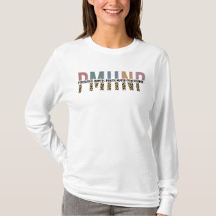 Camiseta PMHNP Leopard Print Psiquiátrica Mental Health NP