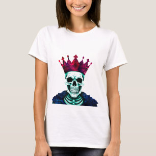 Camiseta PN 71 Skeleton King (Rojo y Azul)