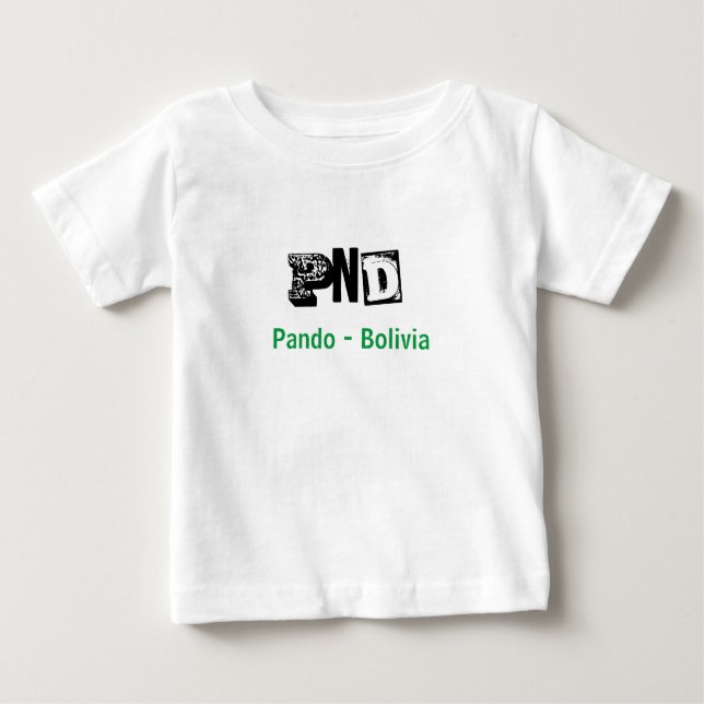 Camiseta PND Pando Bolivia (Anverso)