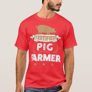 Camiseta Png Png, un agricultor de cerdo certificado