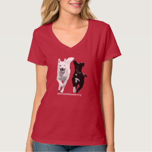 Camiseta PNP vertiginoso y frente uno del centelleo echado