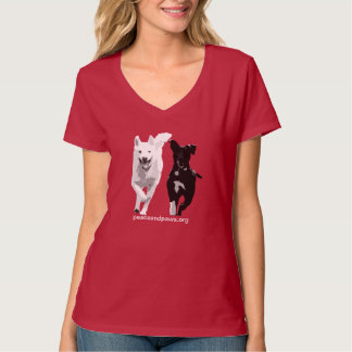 Camiseta PNP vertiginoso y frente uno del centelleo echado