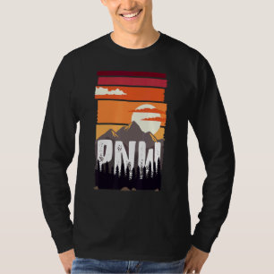 Camiseta Pnw Pacific Northwest Trail Nature Outdoor