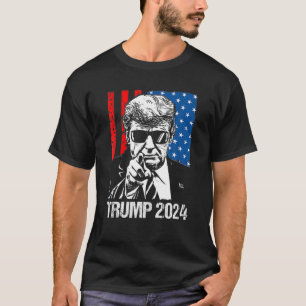 Camiseta Po patriótico conservador de la bandera estadounid