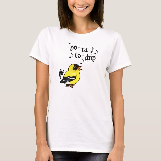 Camiseta ¡Po-ta-a-chip! (Anverso)