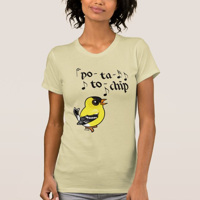 Camiseta ¡Po-ta-a-chip! (Anverso)