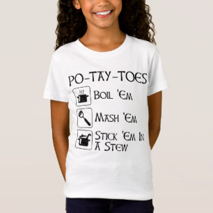 Camiseta Po-Tay-Toes