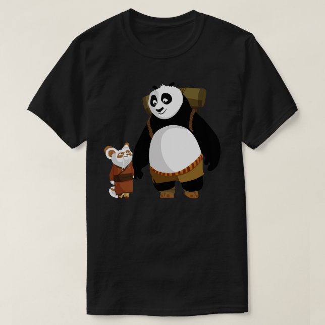 Camiseta Po y Master Shifu Classic (Diseño del anverso)