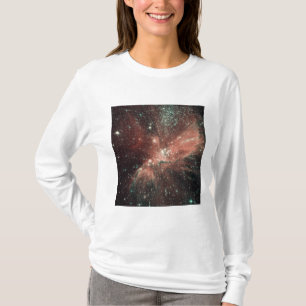 Camiseta Población de estrellas infantiles en la Vía Láctea