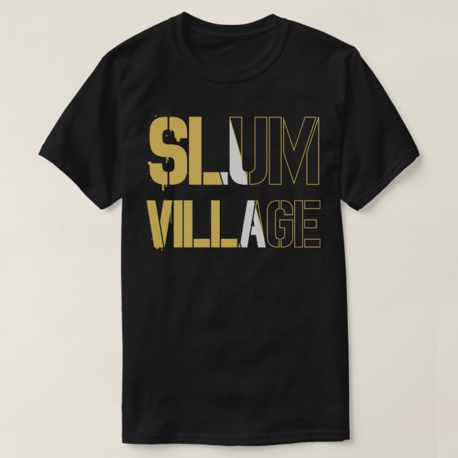 Camiseta Poblado de barriada (Diseño del anverso)