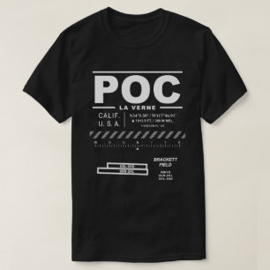 Camiseta POC del aeropuerto Brackett Field