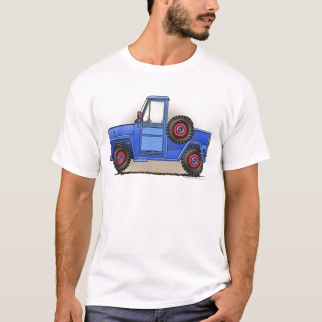 Camiseta Poca camioneta pickup de cuatro ruedas (Anverso)