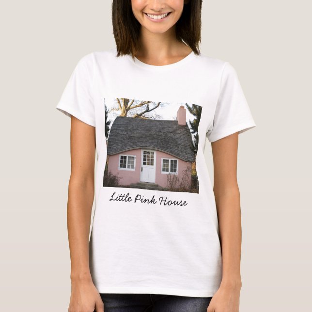Camiseta Poca casa rosada (Anverso)