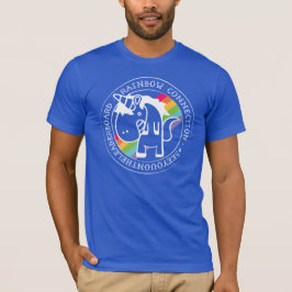 Camiseta Poca conexión del arco iris menos