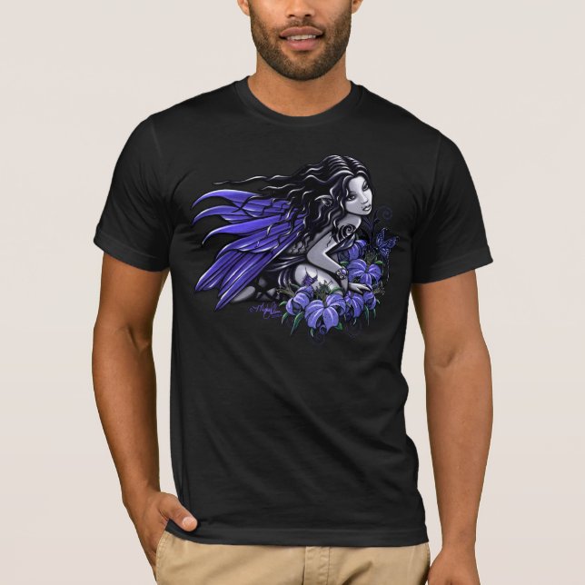 Camiseta Poca hada azul de Lilly de la mariposa del tatuaje (Anverso)