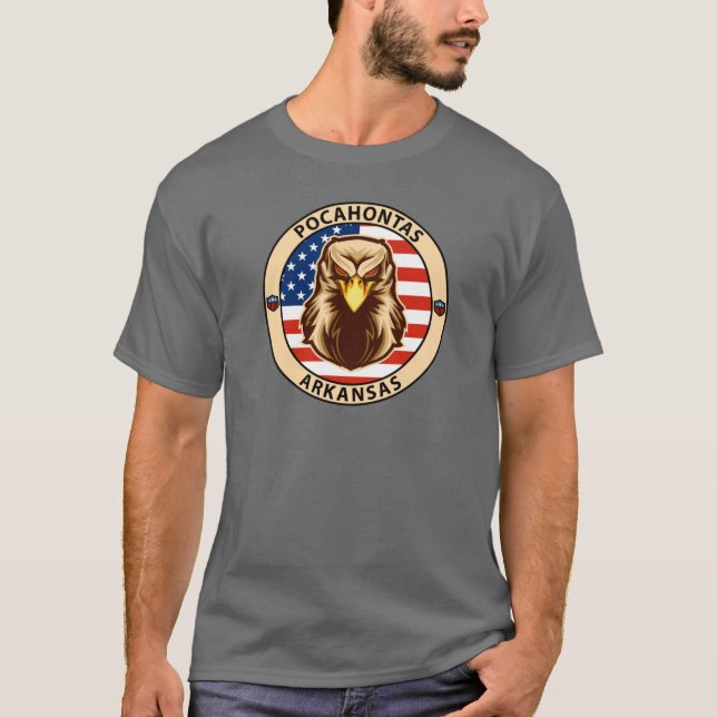 Camiseta Pocahontas Arkansas 1 (Anverso)
