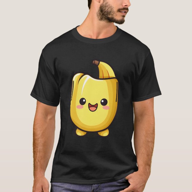Camiseta Pocana Banana Anime Funny Fruit Squad Halloween Co (Anverso)