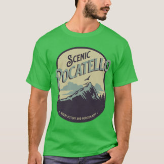 Camiseta Pocatello Escénico Donde la Historia y el Horizont